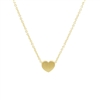 Gold Small Heart Necklace