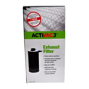 ActiVac 3 Exhaust HEPA Filter