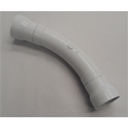 Hide-A-Hose Long 45 Degree Elbow With 2x2 Adapters
