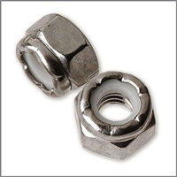 Nylon Insert Locknuts (316 Stainless) 1/4-20 RH