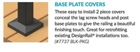 Base Plate Cover - Black