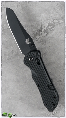 Benchmade Triage AXIS Lock Knife Black G10 (3.5" Black) 915BK