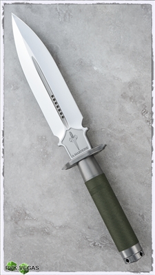 Marfione Custom Interceptor Dagger Mirror Polish Blade