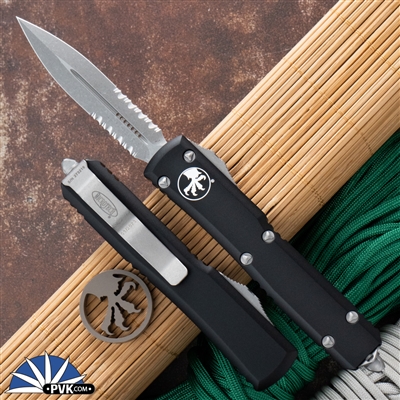 Microtech Ultratech 122-11AP Apocalyptic Serrated Blade