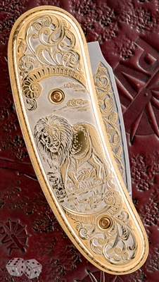 AGA Campolin Engraved Lion Automatic