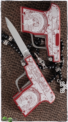 AGA Campolin Pistol Stiletto Custom Red "Kill or be Killed"