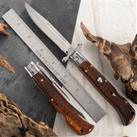 AKC-World Roma 9" Swinguard, Snake Wood