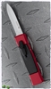 AKC Minion Concord Red Body Black Inlays Mirror Double Edge