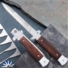 AKC X-treme 9" Shadow Switchblade (Bolster Release) Polished Bayonet, Snake Wood Scales.