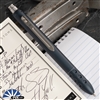 Blackside Customs Pen - Aircraft Aluminum, Distressed Midnight Blue, Ti Clip