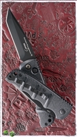 Boker Kalashnikov Auto S73BTN Mini Tanto Black Blade Black Handle