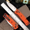 Benchmade 533 Mini Bugout Drop-point Orange Grivory