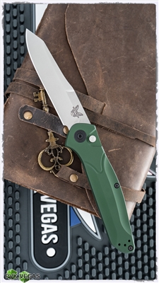 Benchmade Osborne 9400 Automatic, Green Aluminum, Satin S30V