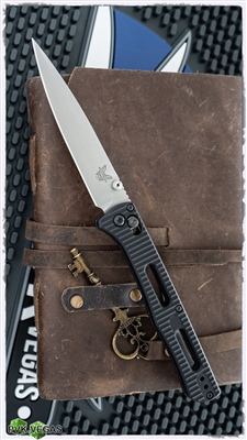 Benchmade Fact AXIS Lock, Black Aluminum, Satin S30V