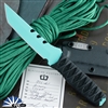 Blackside Customs K1 Kimura Tuffany Blue S35VN Blade, Bastinelli Wrap Handle