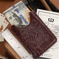 Blackside Customs/Starlingear Card Wallet "333 & Floral"