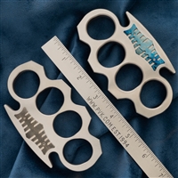 BURN Custom 4 Finger Knuckles Stainless Steel 1/2"