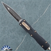 Microtech Dirac 225-1 Black Blade, Black Handle, Bronze HW 02/2019 Proof Run #478