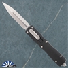 Microtech Dirac 225-4 Satin Blade, Black Handle 02/2019 Prototype #015