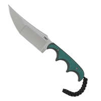 CRKT Folts Minimalist Katana Neck Knife Green G-10