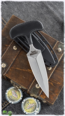 Cold Steel Safe Maker I Push Dagger, Stonewash AUS-8A