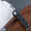 Demko Knives AD20.5 S35VN Stonewash Slotted Shark Foot Blade, Shark Lock, Digi Camo G10 Handles