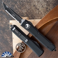 Microtech Ultratech D/A OTF T/E 123-1 Black Blade Black Handle