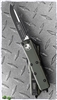 Microtech UTX-85 231-1OD Single Edge Black Blade OD Green Handle