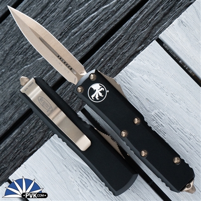 Microtech UTX-85 D/E 232-13 Bronzed Blade & Hardware