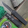 Guardian Tactical Scout Black Single Edge, Black Handle Tactical 143111