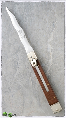 Hubertus 14CM (10") Slimline Auto Kriss Blade Rosewood Handle