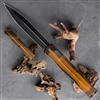 Heretic Knives 2X Cleric II, DLC Double Edge Magnacut, Black ANO w Ultem Top