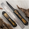 Heretic Knives Manticore-E D/E DLC Fully Serrated Blade Ultem Inlay