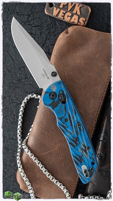 Hogue Knives Deka Folding Drop Point, Blue Lava G10, 3.25" SW CPM-20CV