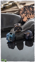 Darth Vader Custom Bead by Harding - Multi-Colored Cobalt