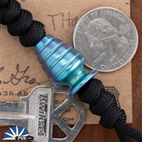 John Gray " Plug" Titanium Lanyard Bead