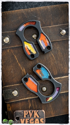 John Gray 1/4" Keyper Aluminum Inlayed Multi-Colored Stingray