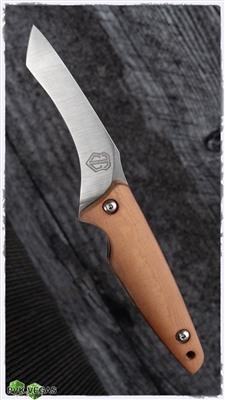 John Gray Custom Hooker Brown Micarta