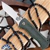 John Gray Rostrum, Satin Tanto, Black & Green Carbon Fiber, Green & Bronze Bark Finish, Bronze HW