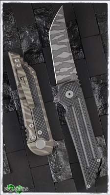 Jake Hoback Kwaiback Carbon Fiber Top & Brown/Green Tiger Stripe Camo