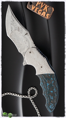 Jeff Vandermeulen Custom Homicide #64, Damasteel, Arctic Storm Fat Carbon