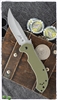 Kershaw Emerson CQC-10K Frame Lock Knife, OD Green G-10, 3.5" Stonewash Blade