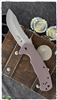 Kershaw CQC-11K D2 Frame Lock Knife, Brown G-10, 3.5" Stonewash Blade