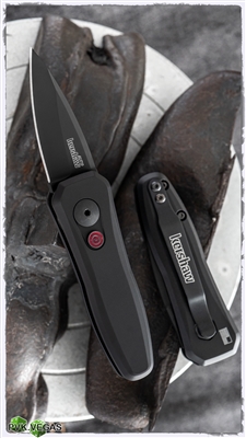 Kershaw Launch 4 CA Legal Automatic, Black Aluminum, 1.9" Black CPM-154