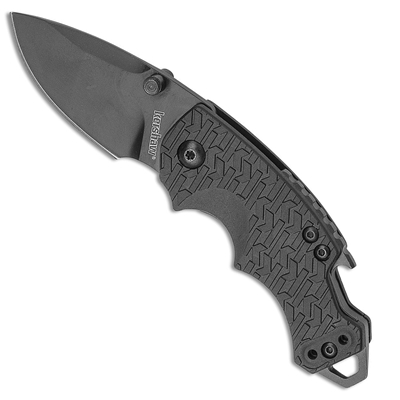 Kershaw 8700BLK Shuffle Multi-Function Folding Knife 2-3/8" Black Blade, Glass Filled Nylon Handles