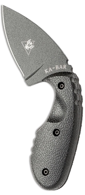 Ka-Bar 1493 TDI Investigator 2.71" Black Plain Blade, Nylon Handles, Hard Plastic Belt Sheath