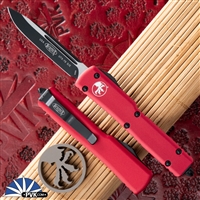Microtech UTX-70 S/E 148-1RD Black Blade Red Handle