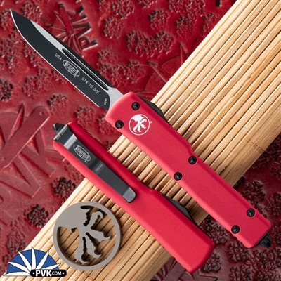 Microtech UTX-70 S/E 148-1RD Black Blade Red Handle