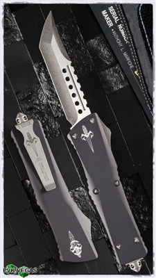 Marfione Custom Combat Troodon Hell Hound Tanto Bronzed Apocalyptic Finish G8 Vegas