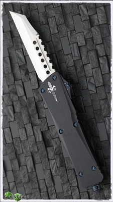 Marfione Custom Combat Warhound Mirror Polish Blade Blued Ti Hardware